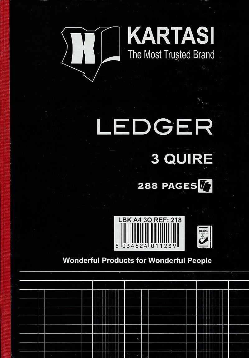 Ledger Book Kartasi 3 Quire