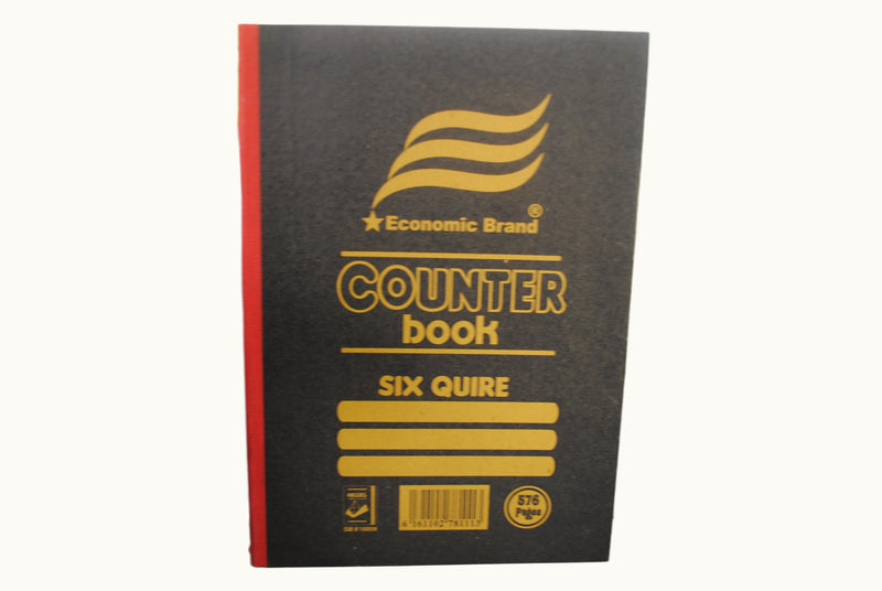 Counter Book Economic 6 Quire