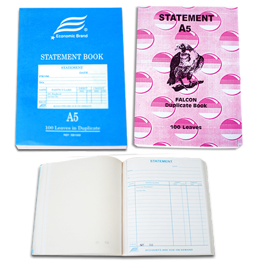 Duplicate Book Statement Falcon A5