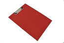 PVC Clipboard Single Globe A4 Red