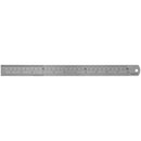 Steel Ruler 12" Clear